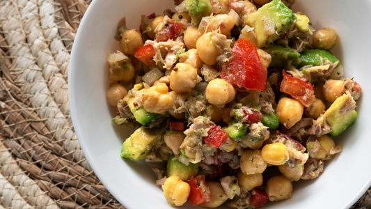 Chickpea Tuna Salad (High-Protein, No Cooking Required)